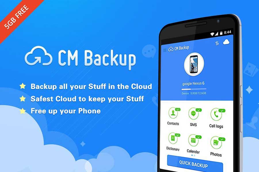 cm backup