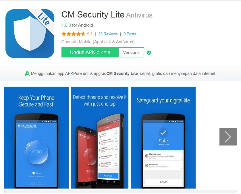 cm security lite