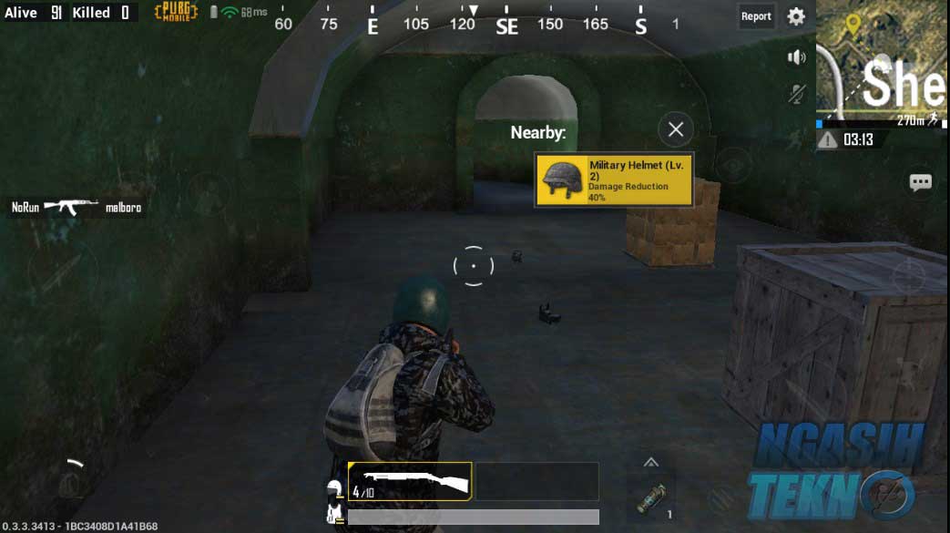 cara mudah mendapatkan chicken dinner di pubg mobile