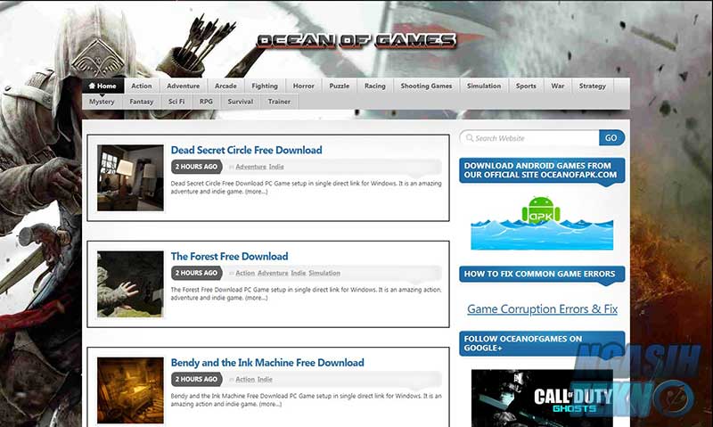 7 website atau situs download game terbaik 2018