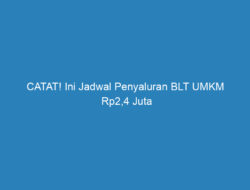 CATAT! Ini Jadwal Penyaluran BLT UMKM Rp2,4 Juta Tahun 2021, Perhatikan Kriteria Penerima Banpres