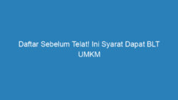 Daftar Sebelum Telat! Ini Syarat Dapat BLT UMKM Rp2,4 Juta