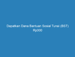 Dapatkan Dana Bantuan Sosial Tunai (BST) Rp300 Ribu untuk Pemilik Kartu Indonesia Sehat (KIS), Simak Detailnya