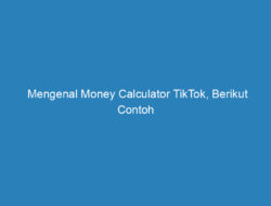 Mengenal Money Calculator TikTok, Berikut Contoh dan Manfaatnya!