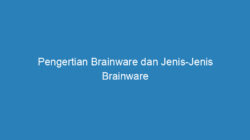 Pengertian Brainware dan Jenis-Jenis Brainware Lengkap Wajib Kamu Ketahui