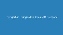 Pengertian, Fungsi dan Jenis NIC (Network Interface Card)