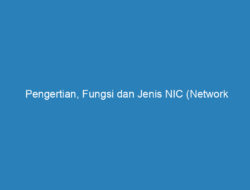 Pengertian, Fungsi dan Jenis NIC (Network Interface Card)