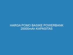 HARGA POMO BASIKE POWERBANK 20000mAh KAPASITAS RIIL 22.5W FAST CHARGING