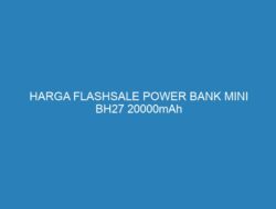 HARGA FLASHSALE POWER BANK MINI BH27 20000mAh