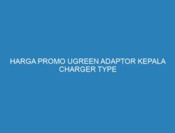 HARGA PROMO UGREEN ADAPTOR KEPALA CHARGER TYPE C-PD FAST CHARGING